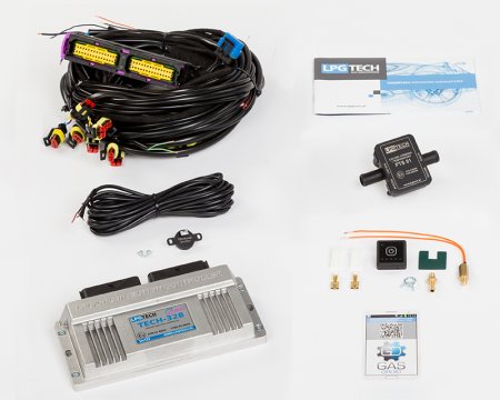 LpgTech на 4 цилиндра с OBD + Hana